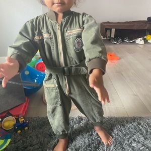 Top Gun baby flight suit 2T Halloween